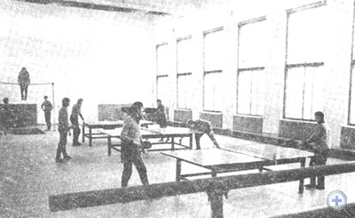 Физкультурный зал дома культуры. Ивангород, 1981 г.