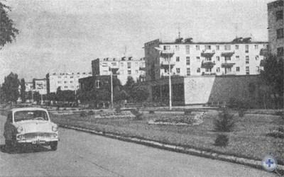 Проспект Карла Маркса в Зеленодольске. 1976 г.