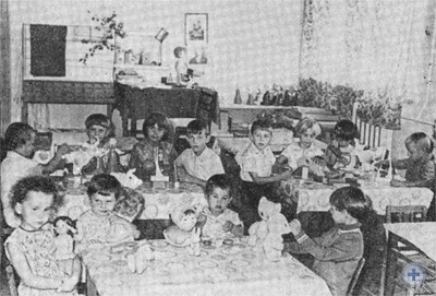 В детском саду колхоза им. Карла Маркса. Желтоалександровка, 1975 г.