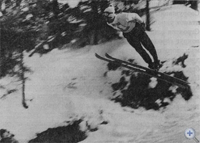 Лыжный спорт в Карпатах. 1977 г.