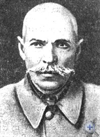 Первый председатель колхоза «Шлях Леніна» П. С. Дышловенко. 1938 г.
