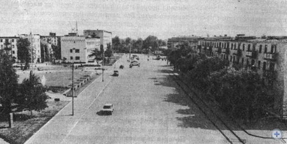 Проспект Мира а Конотопе. 1979 г.
