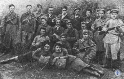 Лебединский партизанский отряд. 1942 г.