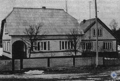 Жилой дом колхозника. Диброва, 1980 г.