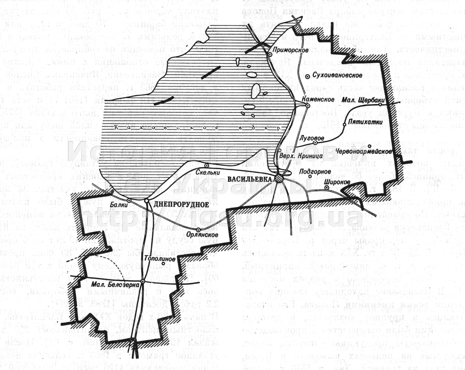 Село мирное запорожская область на карте